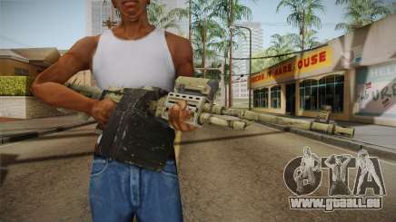 GTA 5 Camo Light Machine Gun pour GTA San Andreas