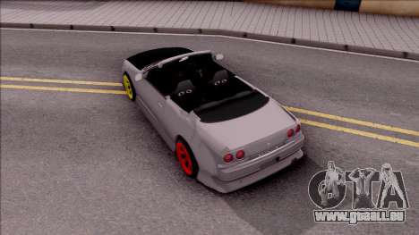 Nissan Skyline R33 Cabrio Drift Monster Energy für GTA San Andreas
