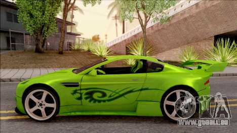 Aston Martin V8 Vantage Tuning Sin Sonido für GTA San Andreas