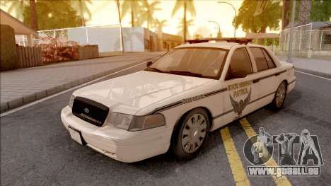 Ford Crown Victoria 2010 OS Highway Patrol pour GTA San Andreas
