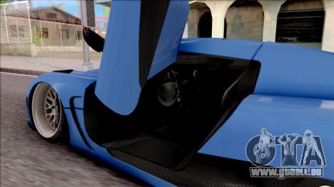 Koenigsegg Agera R Slammed für GTA San Andreas