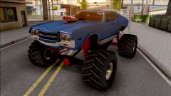 Chevrolet Chevelle SS 1972 Monster Truck pour GTA San Andreas