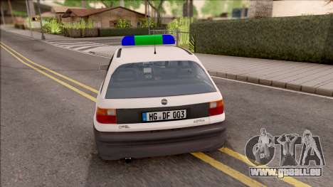 Opel Astra F Polizei für GTA San Andreas