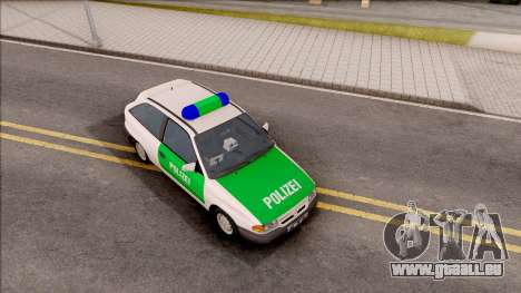Opel Astra F Polizei pour GTA San Andreas