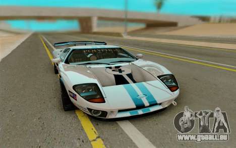 Ford GT LM Gran Turismo pour GTA San Andreas