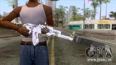 CoD: Black Ops II - AK-47 Kawaii Skin v2 pour GTA San Andreas