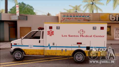 Brute Ambulance GTA V für GTA San Andreas