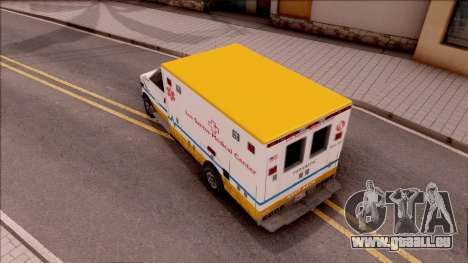 Brute Ambulance GTA V für GTA San Andreas