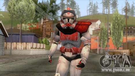 Star Wars JKA - Clone Shock Trooper Skin 2 pour GTA San Andreas