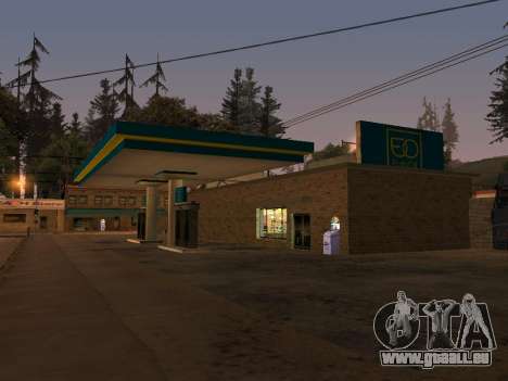 EuroOil Gas Station pour GTA San Andreas