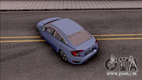 Honda Civic FC5 Low Poly with Led Lights für GTA San Andreas