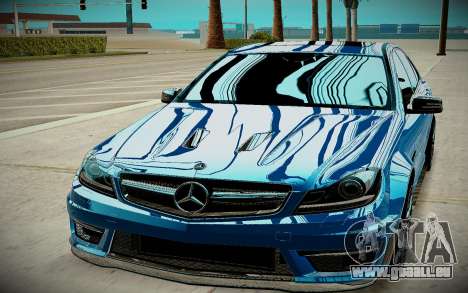 Mercedes-Benz C63 AMG für GTA San Andreas