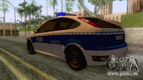 Ford Focus ST Polizei Hessen für GTA San Andreas