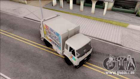 FAP MBKT Terengganu City Garbage Compactor Truck pour GTA San Andreas