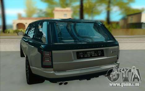 Land Rover Range Rover SVA pour GTA San Andreas