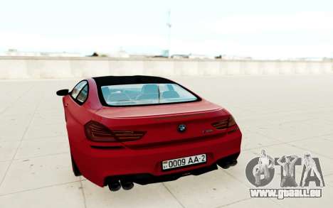 BMW M6 F13 pour GTA San Andreas