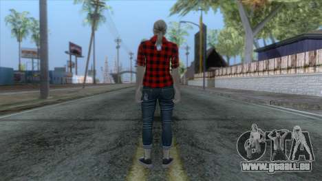 Jill Casual Skin pour GTA San Andreas