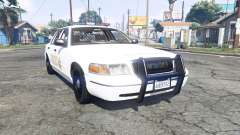 Ford Crown Victoria 1999 Sheriff v1.2 [replace] pour GTA 5