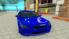 BMW M5 E60 bleu pour GTA San Andreas