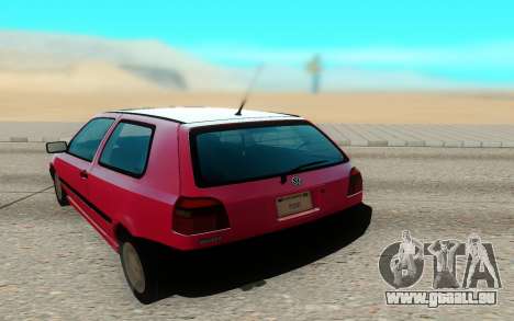 Volkswagen Golf Mk3 pour GTA San Andreas