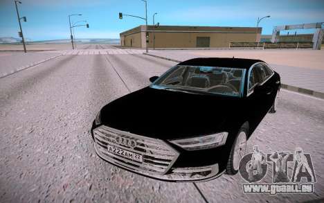 Audi A8L TFSI pour GTA San Andreas