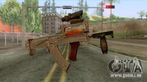 Playerunknown Battleground - OTs-14 Groza v2 für GTA San Andreas