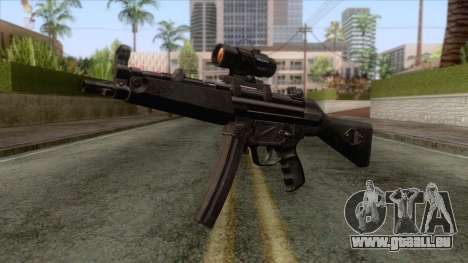 MP5A2 with Aimpoint für GTA San Andreas