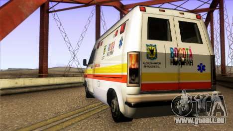 Ambulancia Rumpo Colombiana für GTA San Andreas