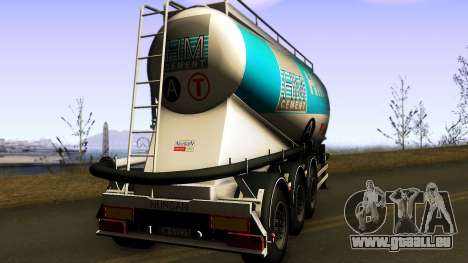 HM Cement Trailer für GTA San Andreas