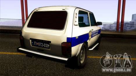 Lada Niva Serbian Traffic Police pour GTA San Andreas