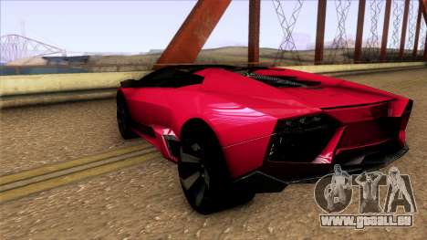 Lamborghini Reventon Roadster pour GTA San Andreas