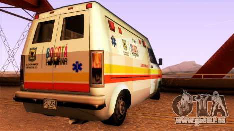 Ambulancia Rumpo Colombiana für GTA San Andreas