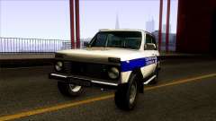 Lada Niva Serbian Traffic Police für GTA San Andreas