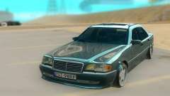 Mercedes Benz W202 Black Bandit für GTA San Andreas
