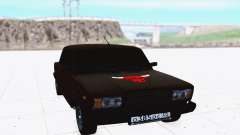 VAZ 2107 noir pour GTA San Andreas