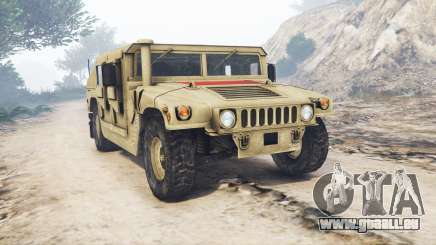 HMMWV M-1116 Unarmed Desert [replace] pour GTA 5