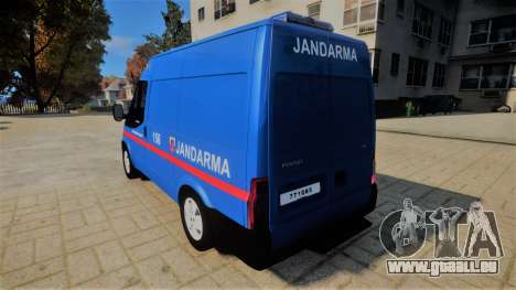 Ford Transit Jandarma für GTA 4