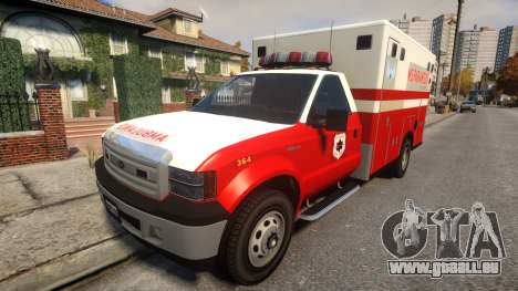 Vapid Sadler Ambulance pour GTA 4
