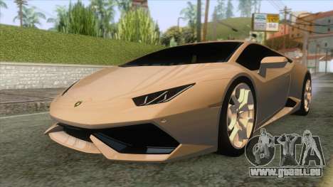 Lamborghini Huracan pour GTA San Andreas