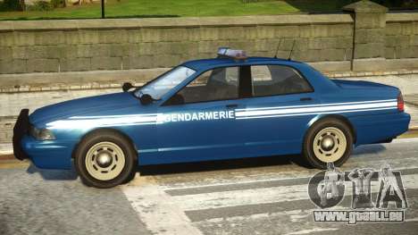 Vapid Stanier Gendarmerie National pour GTA 4