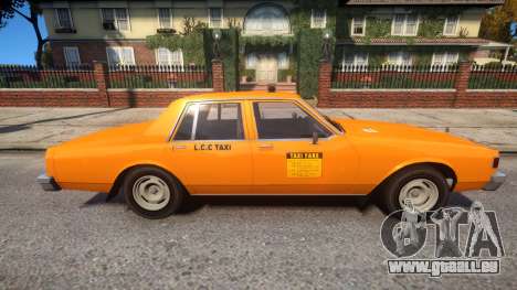 Declasse Classic Taxicar pour GTA 4