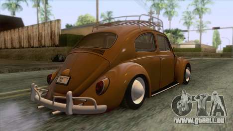 Volkswagen Beetle 1996 pour GTA San Andreas