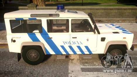 Land Rover Defender Police für GTA 4