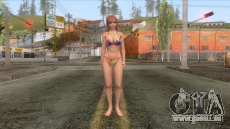 Honoka Summer Skin v2 für GTA San Andreas