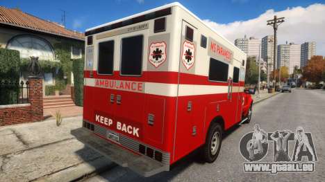 Vapid Sadler Ambulance für GTA 4