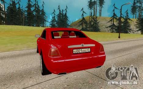 Rolls Royce Ghost pour GTA San Andreas