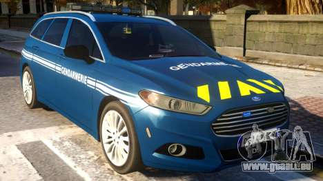 Ford CMax 2013 Gendarmerie Nationale für GTA 4