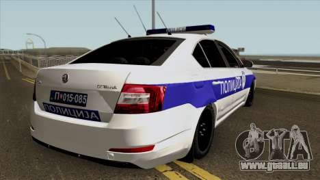 Skoda Octavia Mk3 Policija für GTA San Andreas