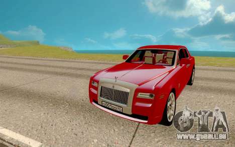 Rolls Royce Ghost pour GTA San Andreas