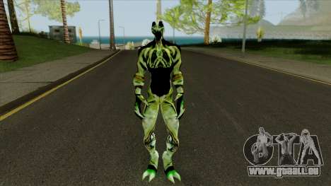 Insectoid Camo Alien Warrior für GTA San Andreas